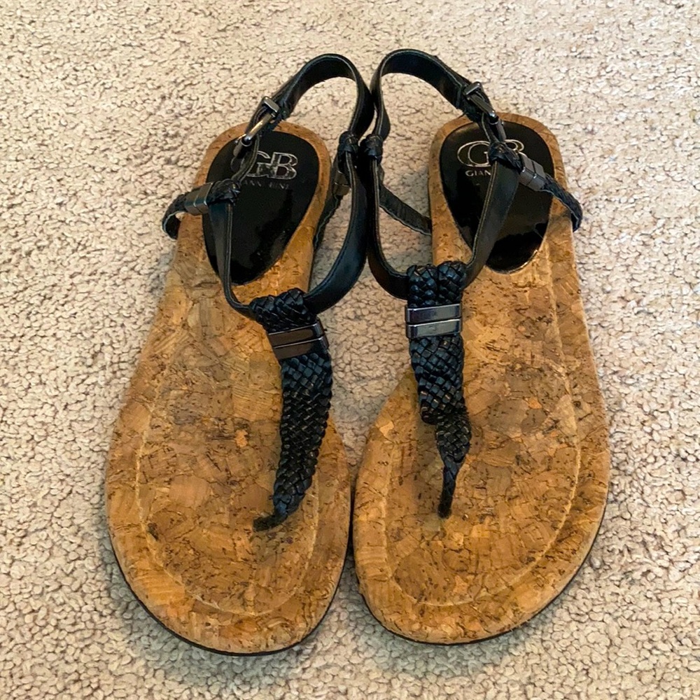 Gianni Bini Black Sandals